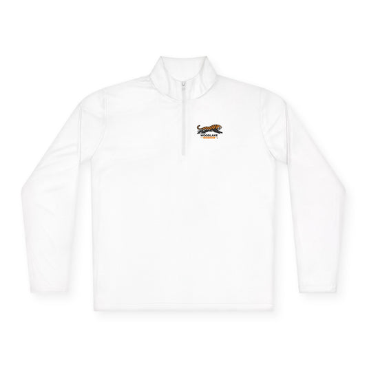 Quarter-Zip Pullover — Retro Dachshund Logo Chest Embroidery